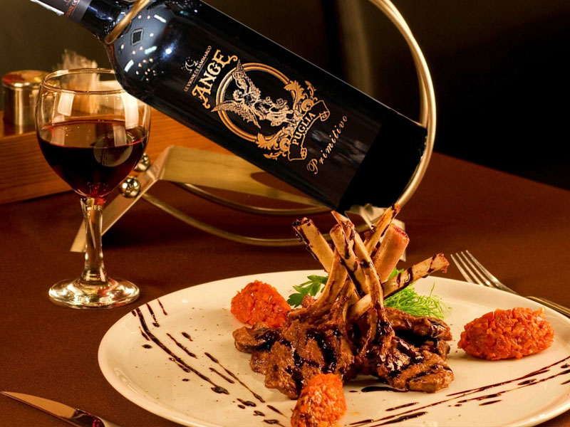 rượu vang ý ange primitivo salento puglia 18 độ
