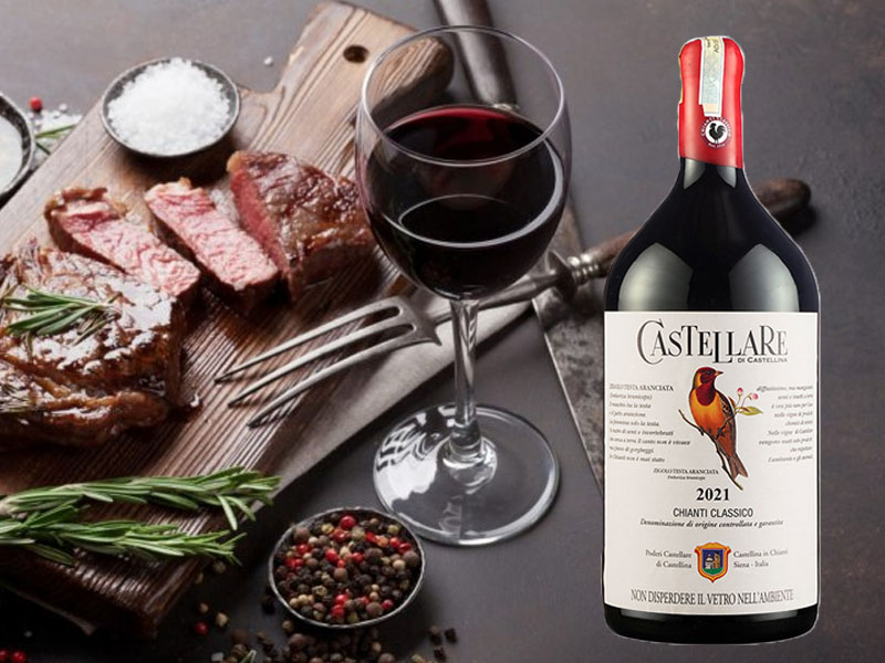 rượu vang ý castellare di castellina chianti classico 2021