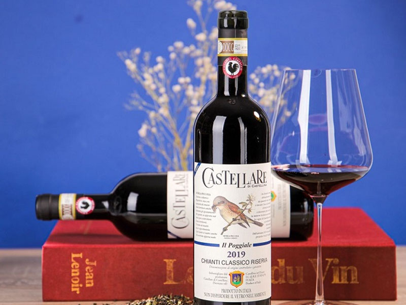 rượu vang ý castellare di castellina chianti classico riserva il poggiale 2019