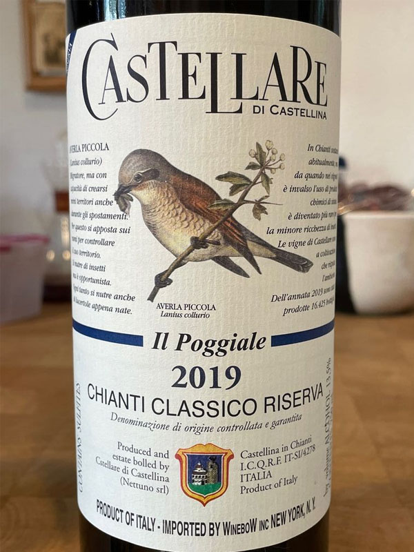 rượu vang ý castellare di castellina chianti classico riserva il poggiale 2019