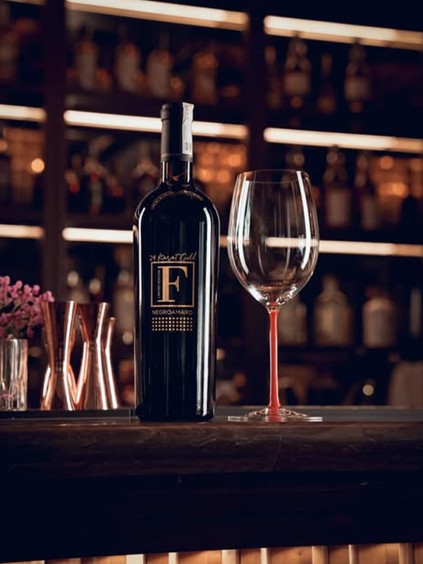 rượu vang ý f gold 24 karat limited edition