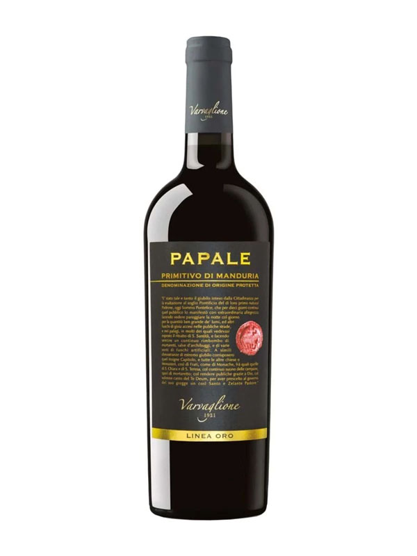 rượu vang ý papale linea oro primitivo