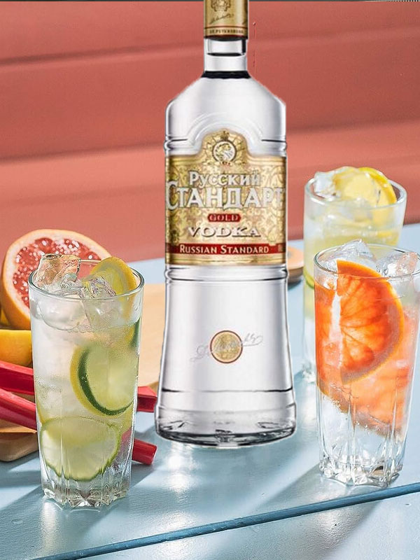 rượu vodka nga standard gold 750ml