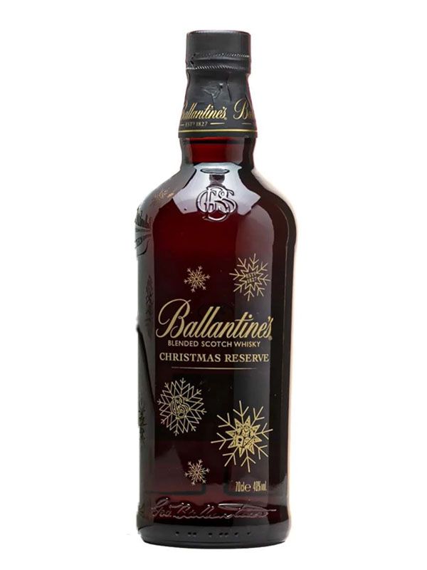 rượu whiskey ballantines christmas reserve