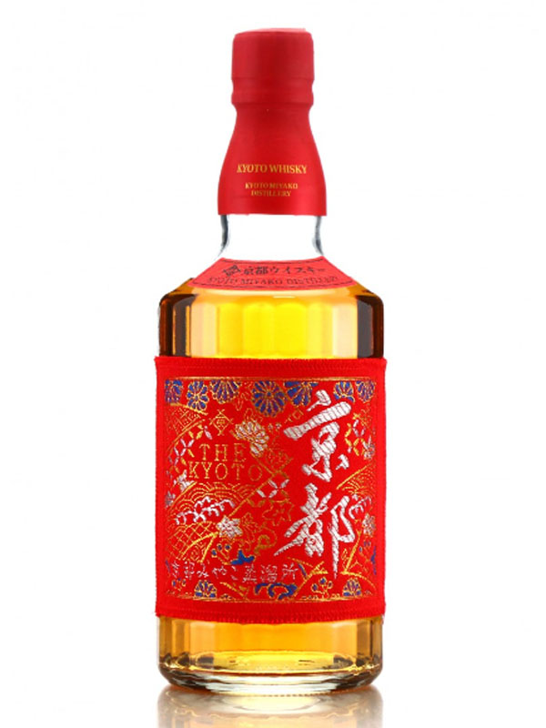 rượu whiskey kyoto nishijin ori aka- red 