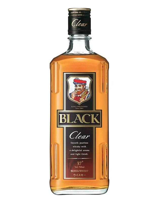 rượu whisky nhật nikka black clear