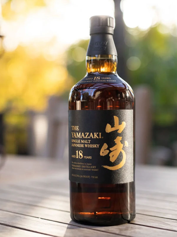 rượu whisky yamazaki 18 năm 