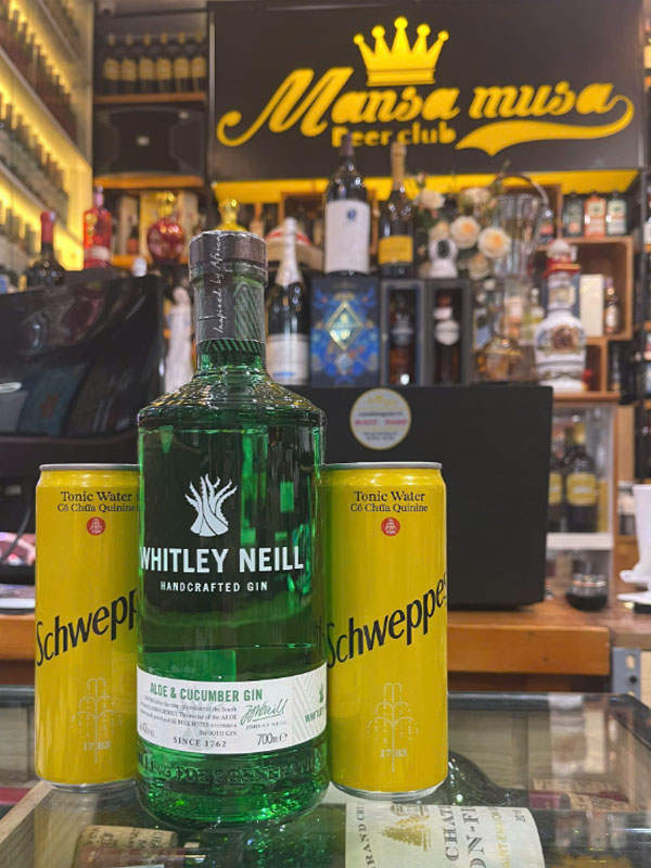 rượu whitley neill aloe cucumber gin