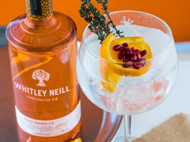 rượu whitley neill blood orange gin
