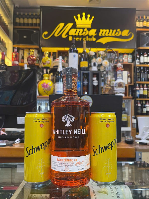 rượu whitley neill blood orange gin