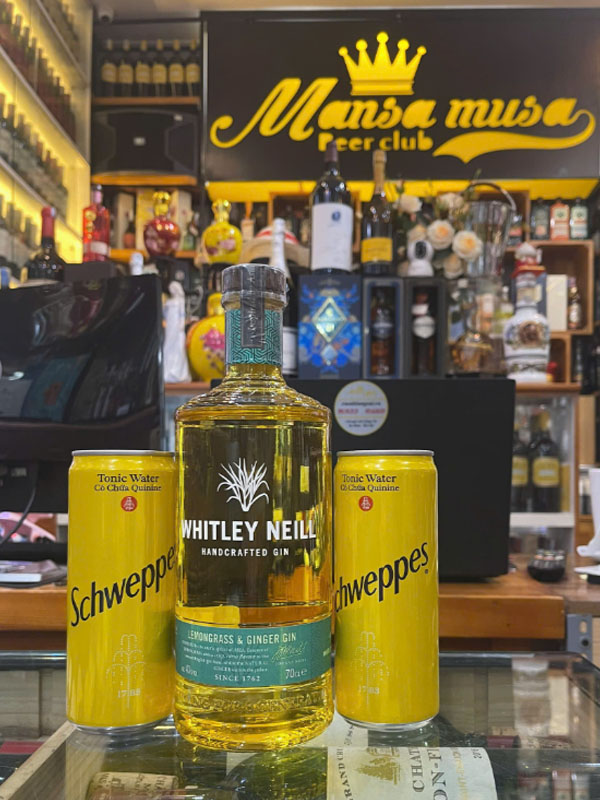 rượu whitley neill lemongrass-ginger gin
