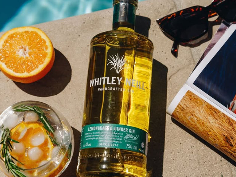rượu whitley neill lemongrass-ginger gin
