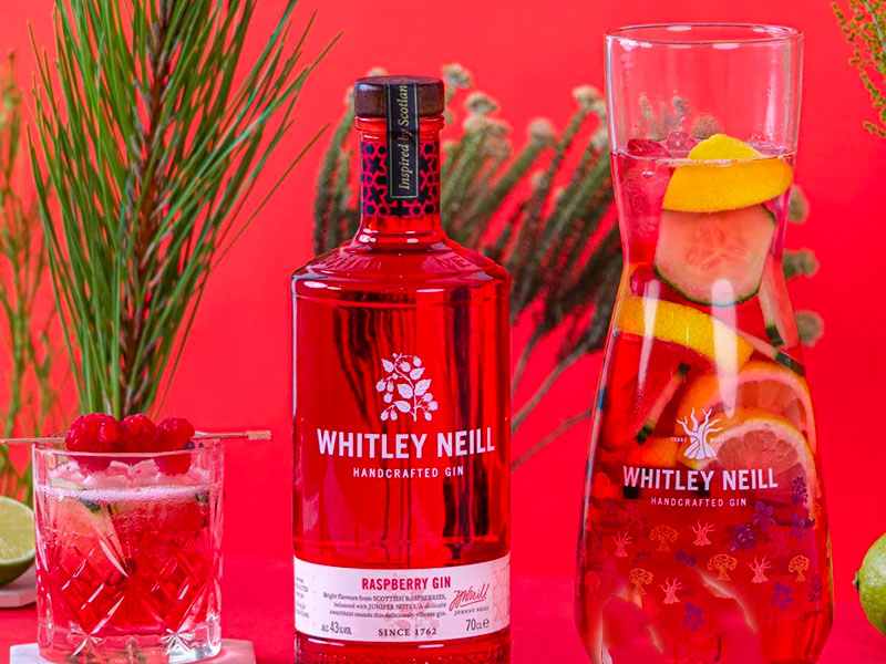 rượu whitley neill raspberry gin