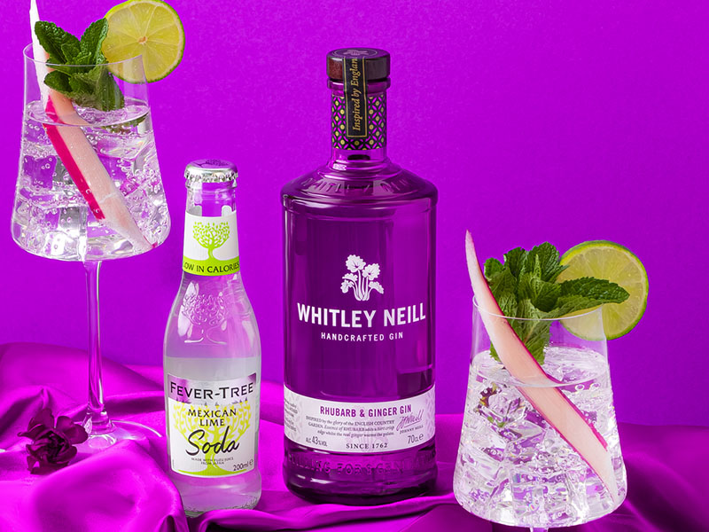 rượu whitley neill rhubarb ginger gin