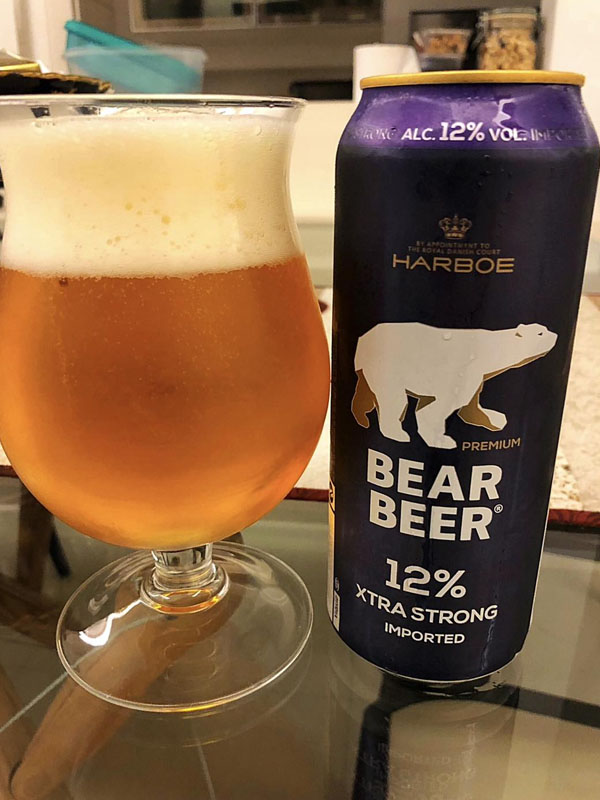 bia gấu bear beer extra strong 12% đức