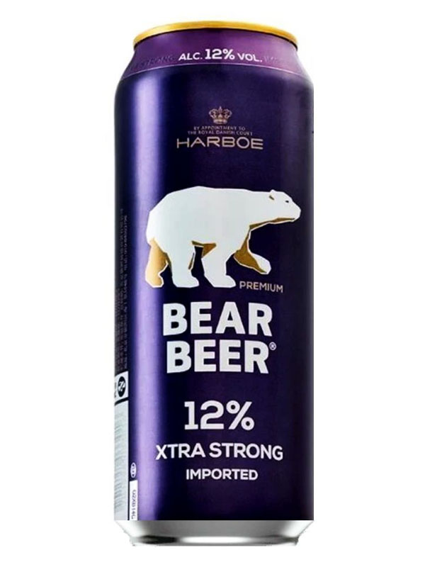 bia gấu bear beer extra strong 12% đức