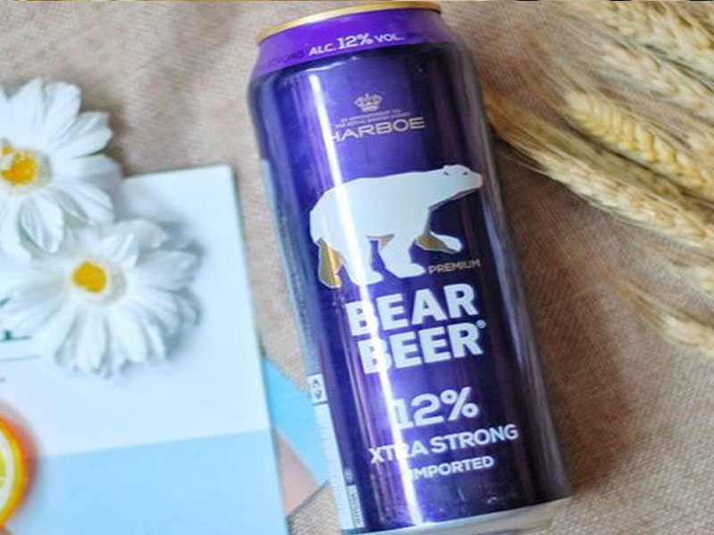bia gấu bear beer extra strong 12% đức