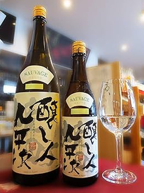 rượu sake kamoshibito kuheji eau du desir junmai daiginjo 16%