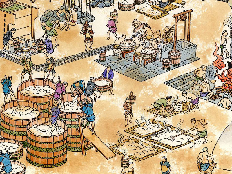 rượu sake nihonsakari daiginjo 16-17%