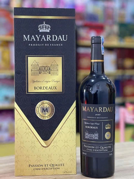 Rượu vang Pháp Mayardau