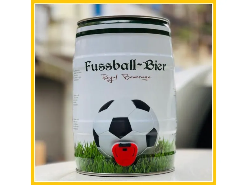Bia fussball 5.1% đức bom 5l