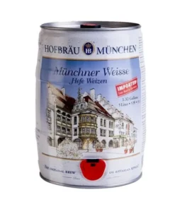 Bia hofbrau munchner weisse hefe weizen 5,1% bom 5l