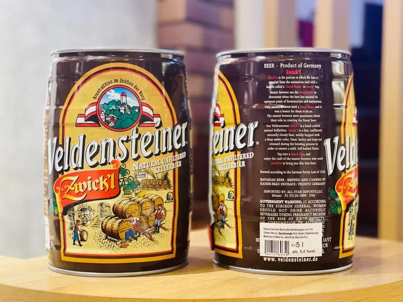 Bia veldensteiner zwickel 5.4% bom 5l