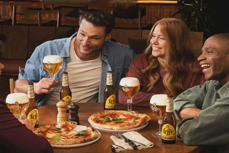 combo 12 chai bia bỉ leffe;