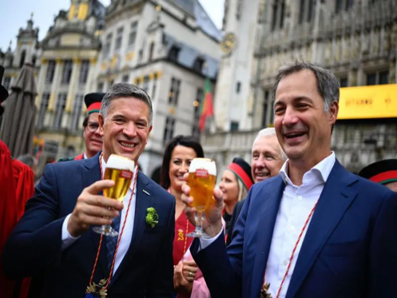 combo 12 lon bia bỉ ligre premium blond 500ml 8.6%