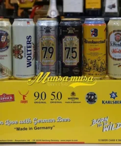 Combo 12 lon bia đức 500ml