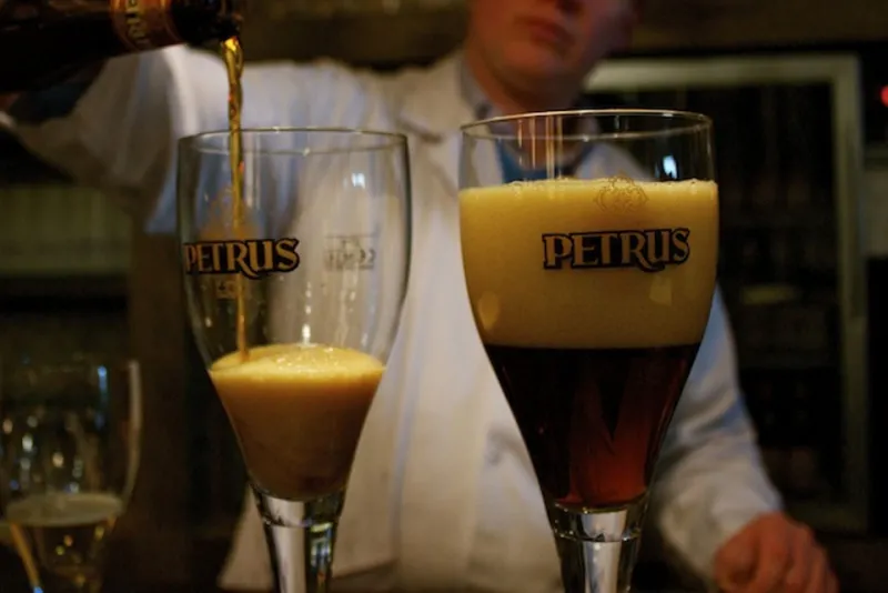 combo 6 chai bia bỉ petrus infinitum 750ml