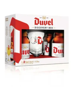 Combo bia bỉ duvel 4 chai 330ml +1 ly