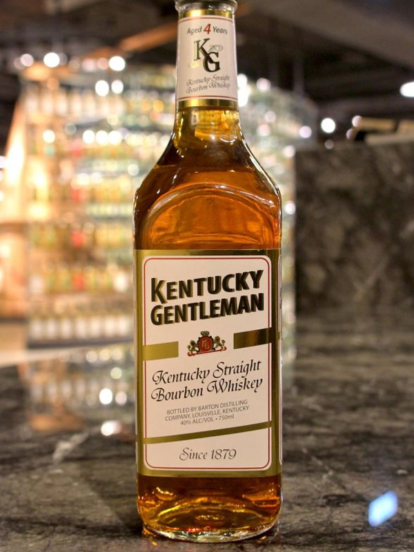 kentucky gentleman bourbon whiskey