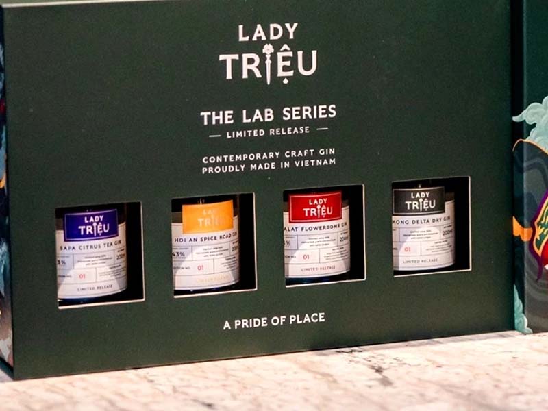 lady trieu - sapa citrus tea gin
