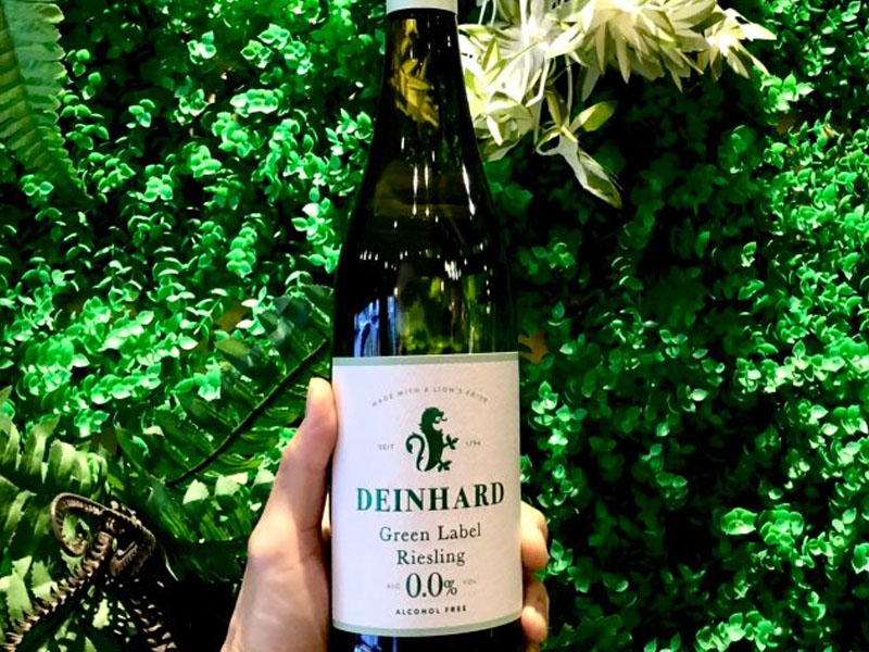 rượu vang trắng không cồn deinhard green label