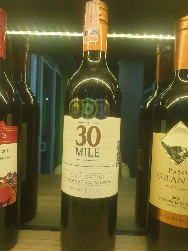 vang 30 mile cabernet sauvignon