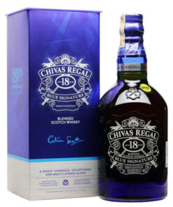Chivas 18 năm xanh – blue signature
