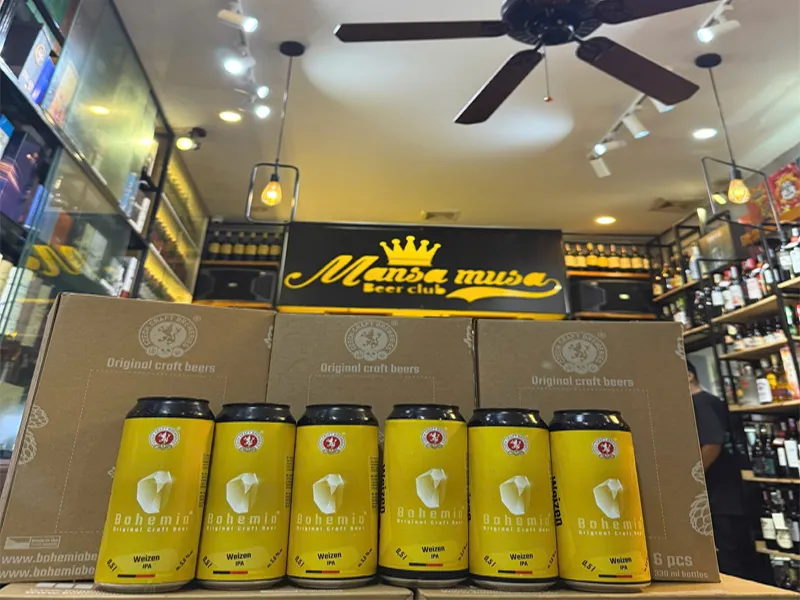 bia lon bohemia weizen ipa 5,6% – tiệp