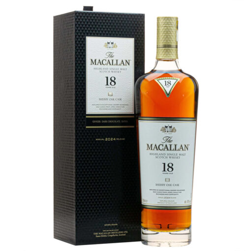 Macallan 18 năm – sherry oak 2024