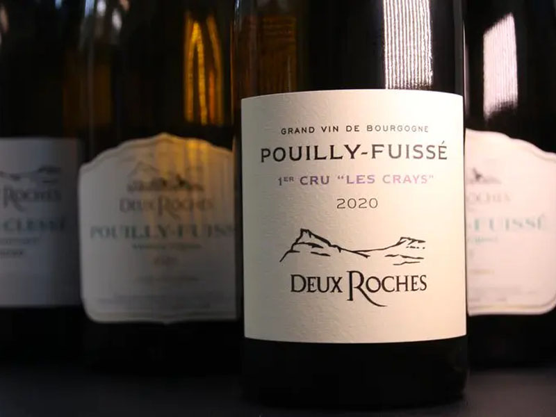 rượu vang pouilly-fuissé les crays deux roches