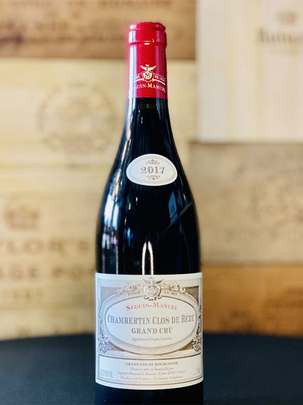 rượu vang seguin manuel chambertin clos de bèze grand cru
