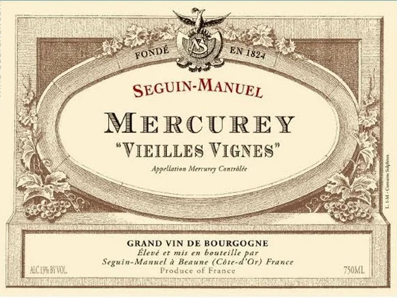 rượu vang seguin manuel mercurey vieilles vignes