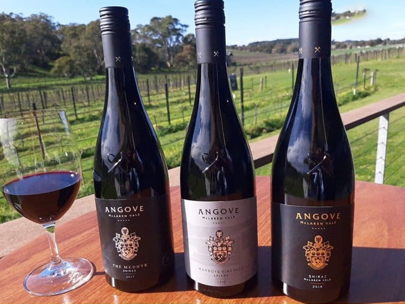 rượu vang úc family crest shiraz