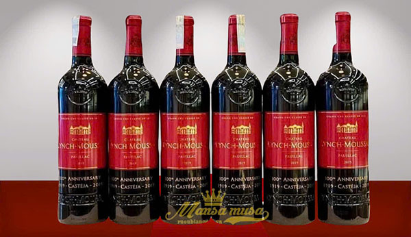 Château lynch moussas 2019 giá bao nhiêu?
