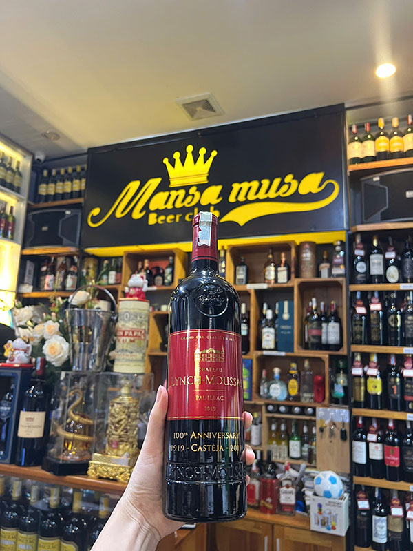 Château lynch moussas 2019 giá bao nhiêu?