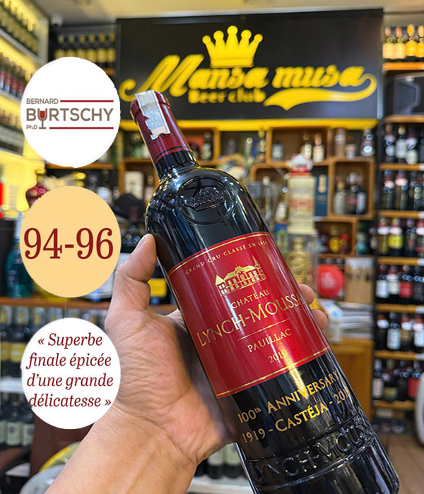 château lynch moussas 2019 nên kết hợp với món ăn nào?