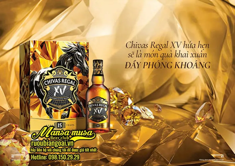 chivas regal xv hộp quà tết 2026