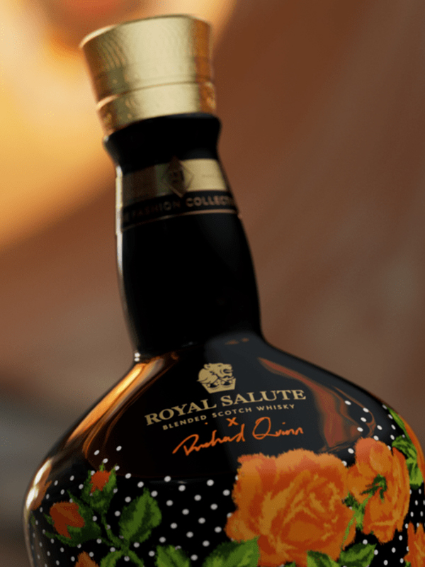 royal salute 21 năm - richard quinn roses edition ii