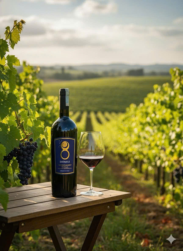 đánh giá chi tiết rượu vang ý 8 databile negroamaro