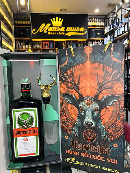 jägermeister giá bao nhiêu? cập nhật giá rượu mới nhất 2026